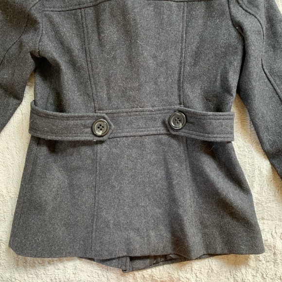 Guess Dark Gray Small Peacoat - Picture 4 of 7